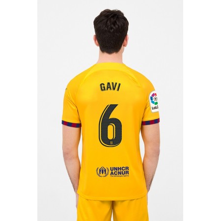 Goedkope FC Barcelona GAVI 6 Vierde Shirt 2022-23